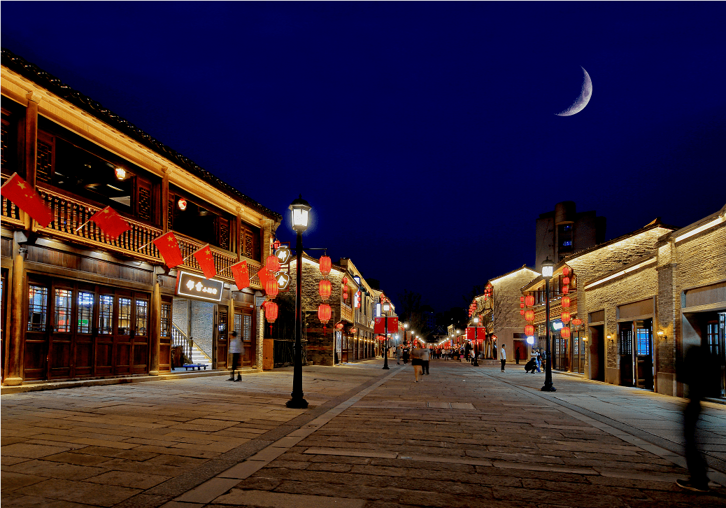 曲水亭街璀璨夜景新映