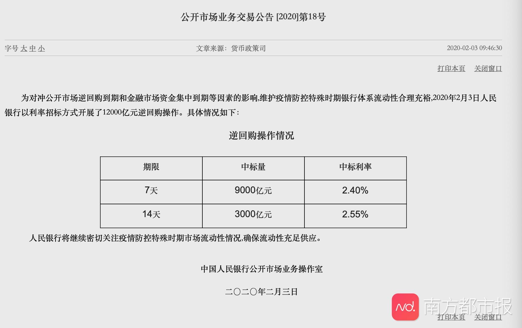 央行逆回购利率创新低，助力金融市场稳健发展