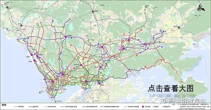 深圳地铁线路图更新版