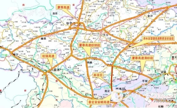 贵州省全新高速公路网络详图大公开